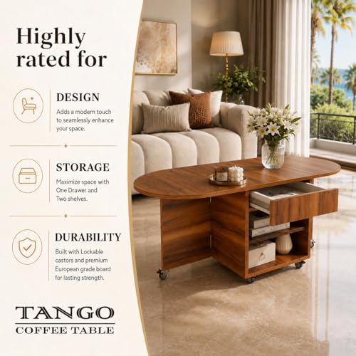 Image of Studio Kook Tango Coffee Table (Amber Walnut)