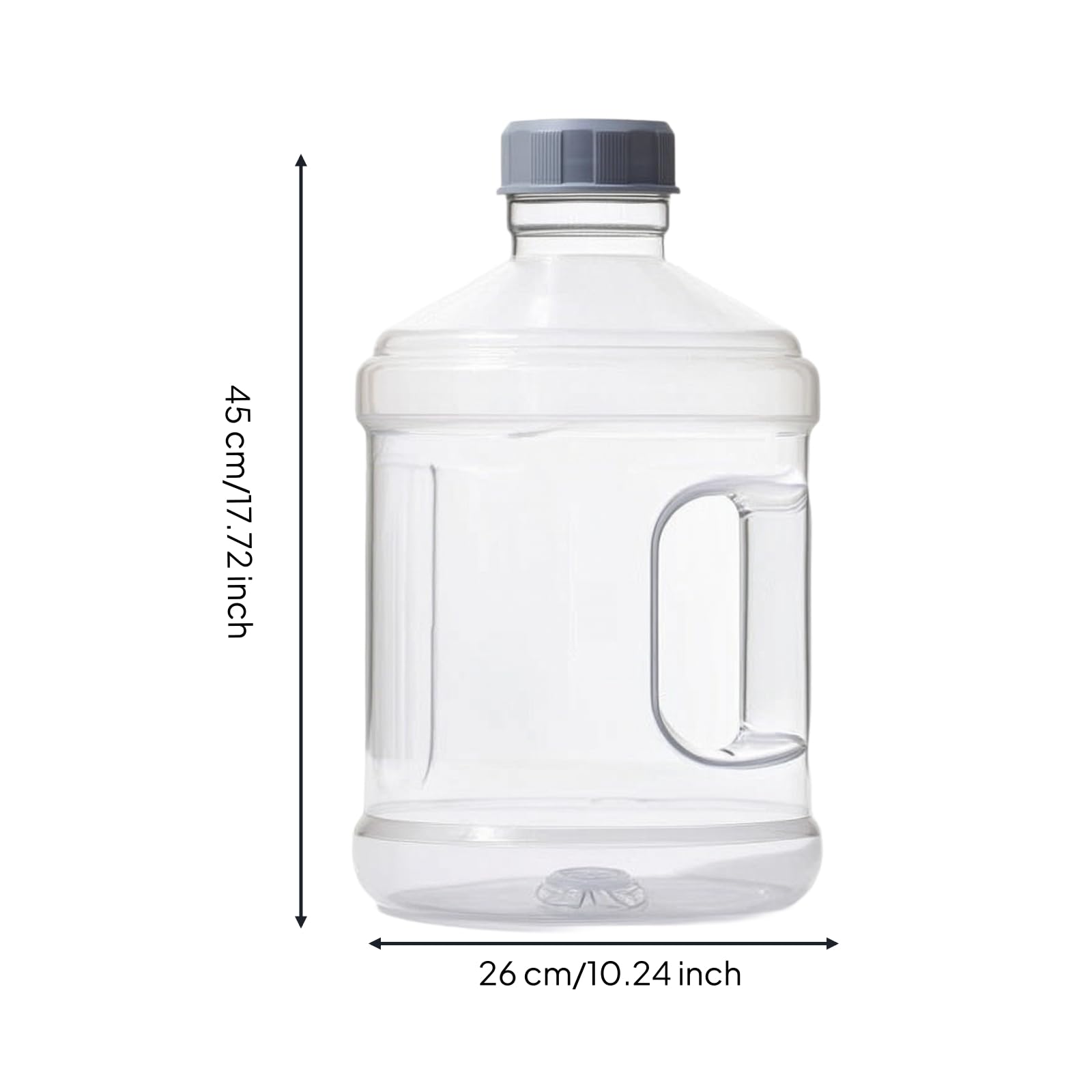 Seau à Eau Résistant Antichocs Fissures, 15L