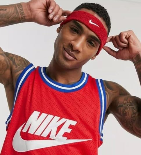 Image of NIKE Premier Training Sport Headband - Thick, Soft, Cotton Blend, Moisture-Absolving