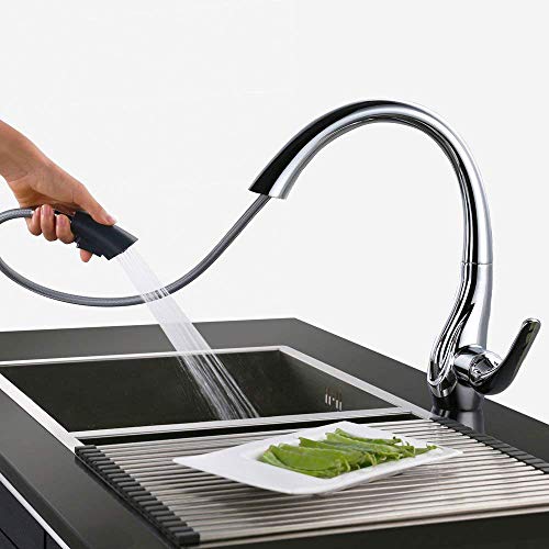 Image of ALTON TSL18035, Single Lever Kitchen Sink Mixer, Silver