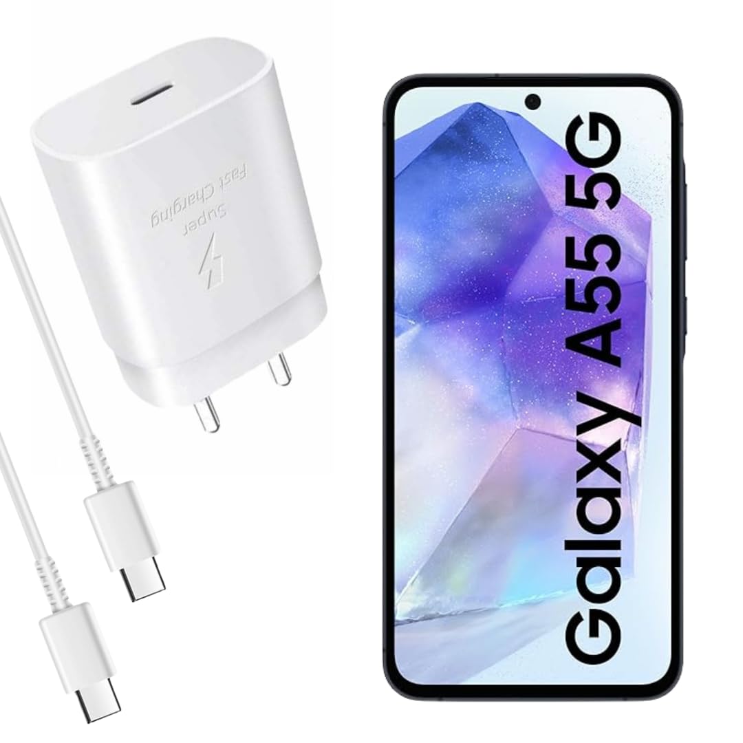 MMAK 25W Charger with Cable for Samsung Galaxy A55 5G Type C Charger Adapter Compatible with Galaxy A55 Charger, 25 Watt USB Type C to C Pd Charging Adapter C Type, White (B0CY898DZW) Amazon Price History, Amazon Price Tracker