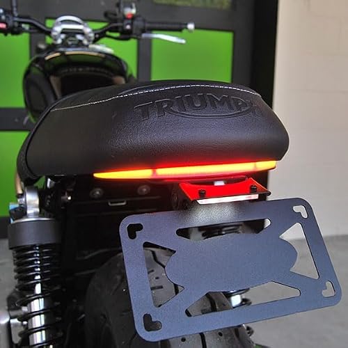 New Rage Cycles Fender Eliminator AND Dual Load Equalizer Compatible with Triumph Street Twin (2016+)