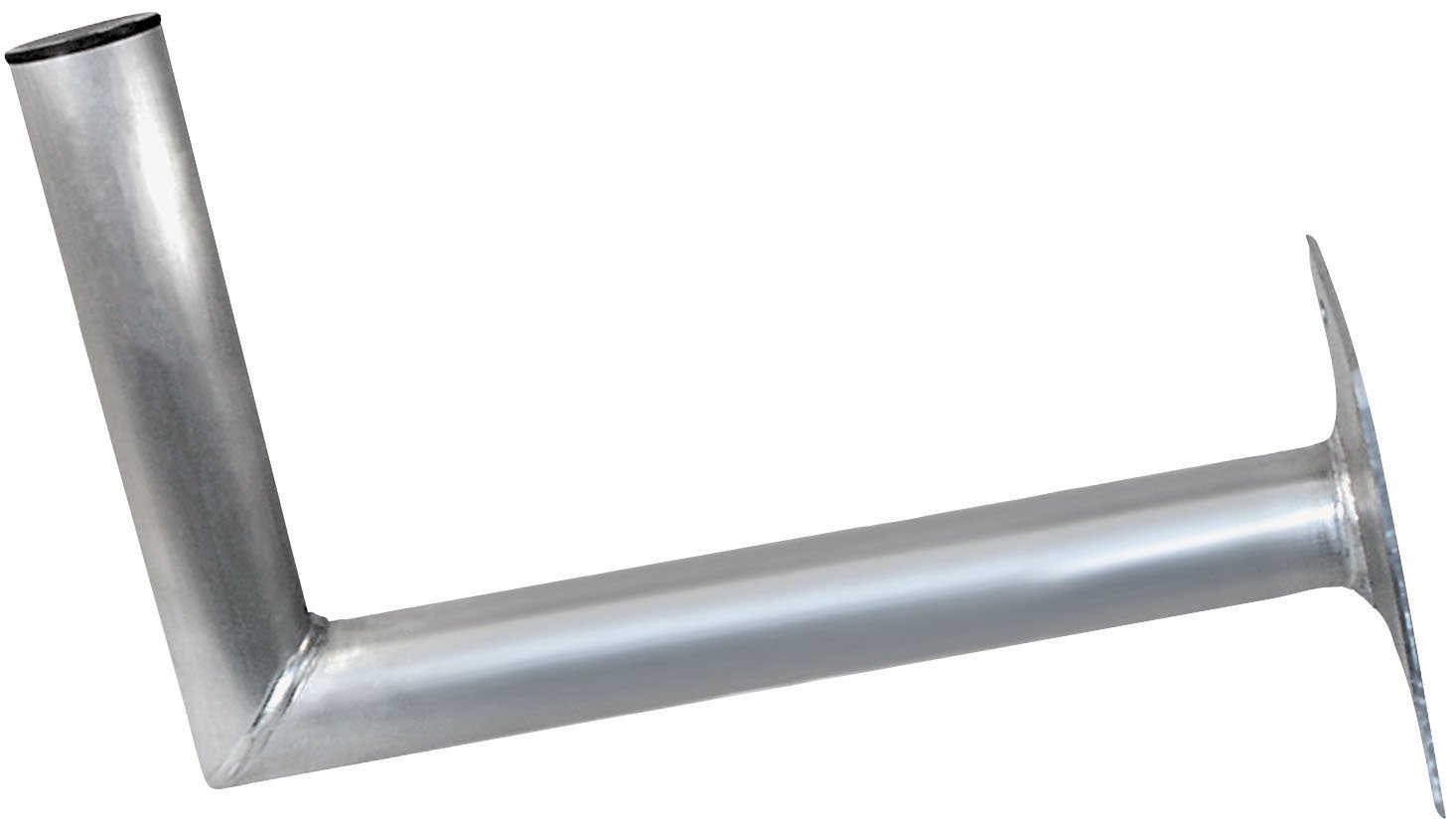 Transmedia FSATCL - Soporte de pared para antena parabólica (450 x 250 mm, base: 150 x 150 mm, diámetro de la barra: 50 mm)