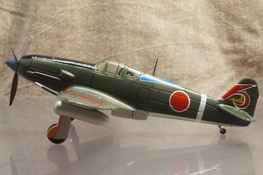 【5機セット・塗装済み完成品】1/72 日本陸軍一.二.三.四.五式戦闘機セット ファインモールド 五式戦闘機(ファストバック型) 製作記⑤(完成