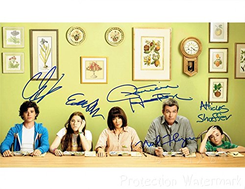 The Middle TV Show Cast Heaton, Flynn, Shaffer, McDermott, Sher Signed Autographed 11x14 Inch Photo Print