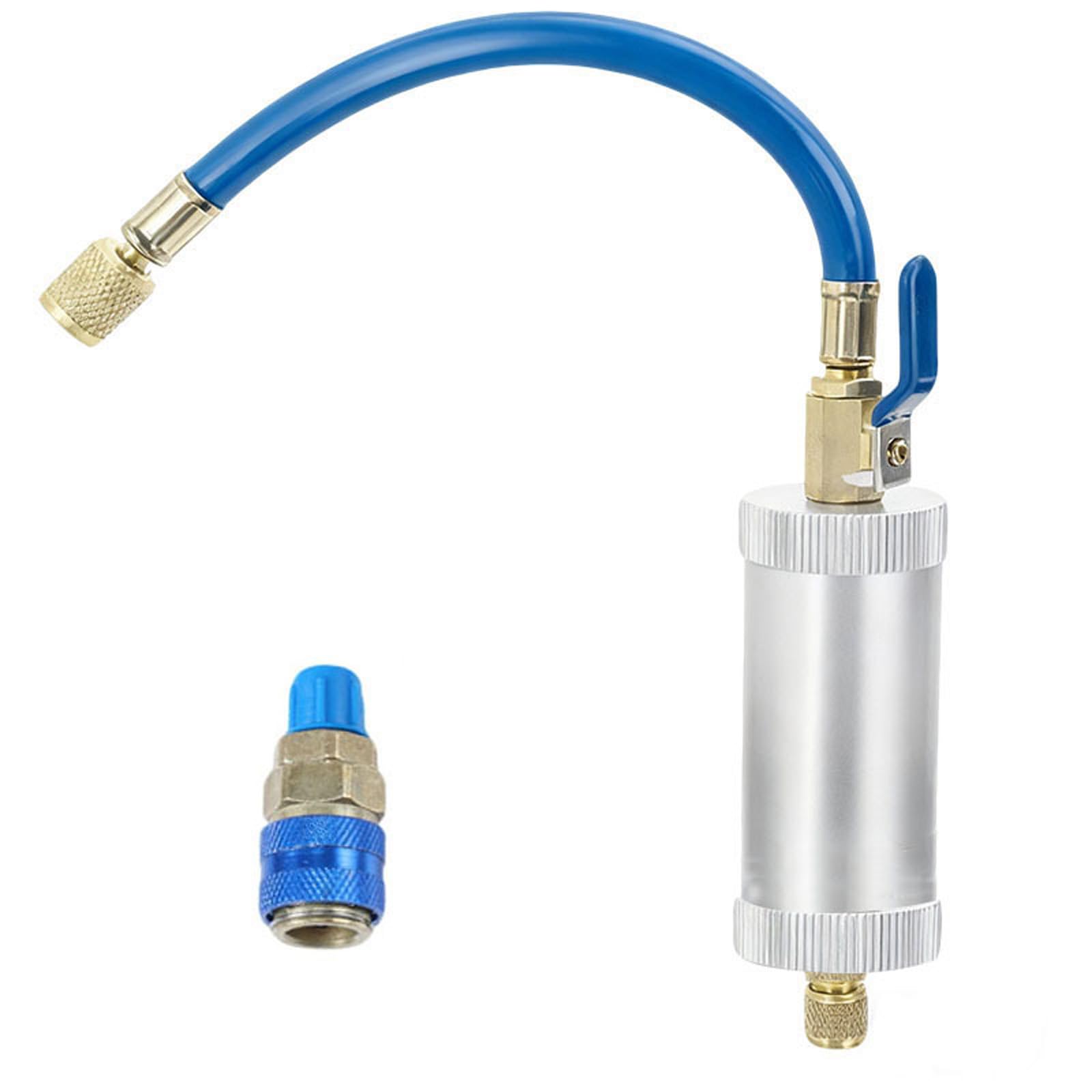 Apglsxy With Connector Safe A C Oil And Dye Injections Tool A C Oil Injectors With 60Ml Tanks For Leak Detection And Maintenance A Injectors
