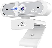 Vista 10 de Certificada para Zoom, NexiGo N940P (Gen 2) Cámara web con zoom 2K y control remoto Sensor Sony Starvis Zoom 3X de acercar y alejar Micrófono