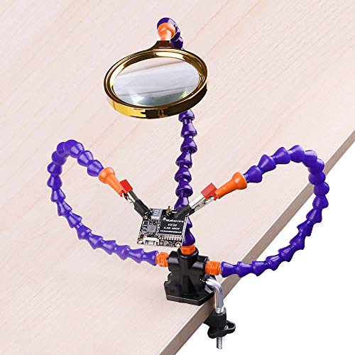 Flessibile Terza Mano Saldatura, Aiutando le Mani