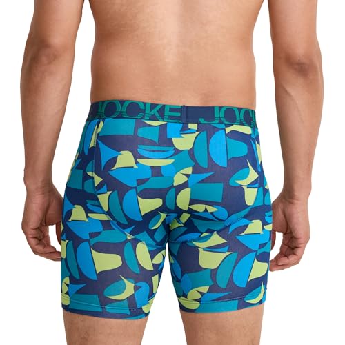 Jockey Men's Underwear ActiveStretch 7" Long Leg Boxer Brief - 6 Pack3