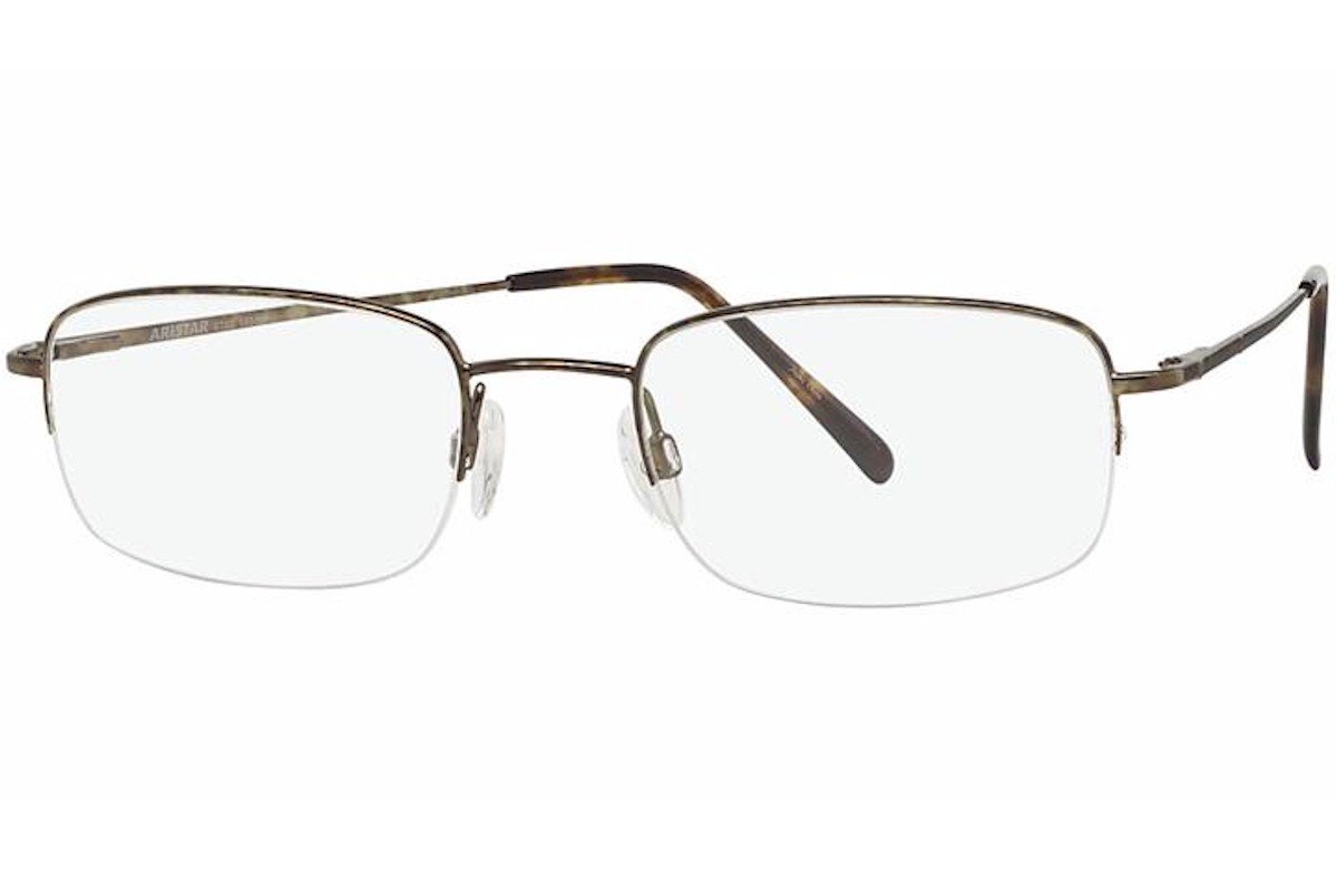 Aristar By Charmant Men's Eyeglasses AR6752 6752 532 Tortoise Optical Frame 50mm