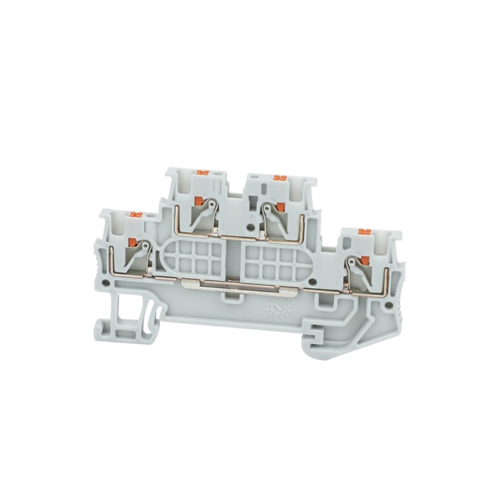 10 Stück 1,5/S Doppelstock-Push-in-DIN-Schienenklemmenblock PT .5 mm² Kabel-Elektrodrahtanschluss PTTB1. PTTB-1(PTTB1.5-S-Blue)