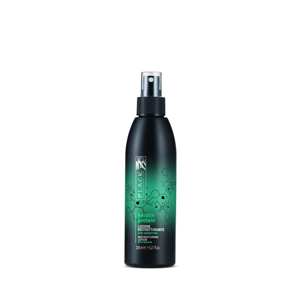 Black Professional Line Keratin Protein Restructuring Lotion, 200 ml./6.7 fl.oz.