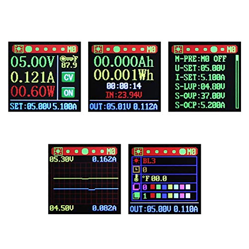 DROK Adjustable Voltage Regulator DC, Buck Boost Converter 6.0V-36V 9v 12v to DC 0.6-36V 24v 5A Power Supply Panel, Constant Current Volt Step Up Down Module2