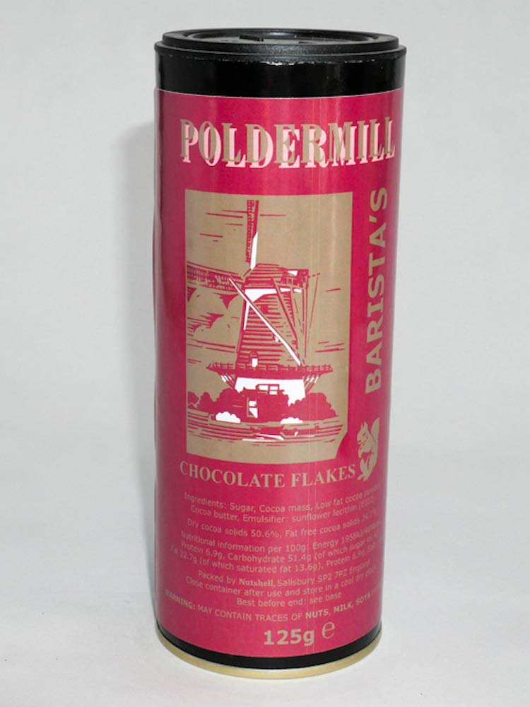 Poldermill Chocolate Flakes 125g