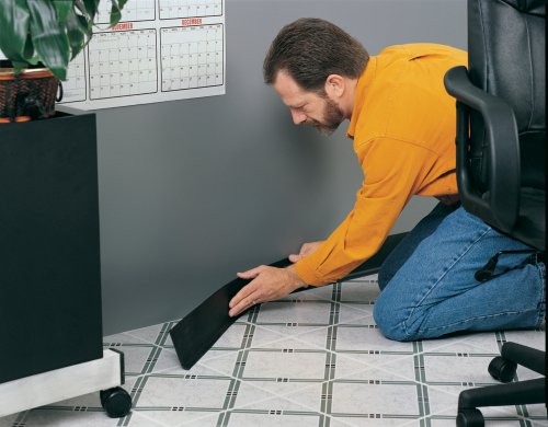 MD Building Products 75457 Vinyl Wall Base Bulk Roll, 4 Inch-by-120-Feet, Black