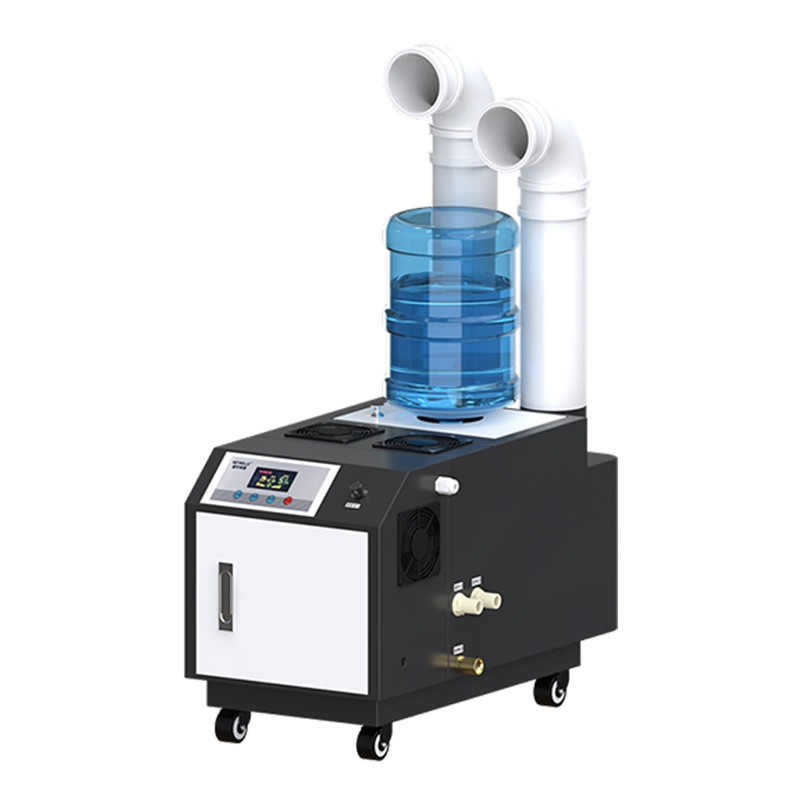 Stainless Steel Ultrasonic Industrial Humidifier Air Humidifier for Plants 3kg h 6kg h 9kg h Automatic Mist Cooling