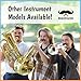 Brasstache 2.0 Combo Pack - [2-Pack] The Original Clip-on Mustache for Brass Instrument Mouthpieces, XL and Handlebar Combo Version (French Horn)