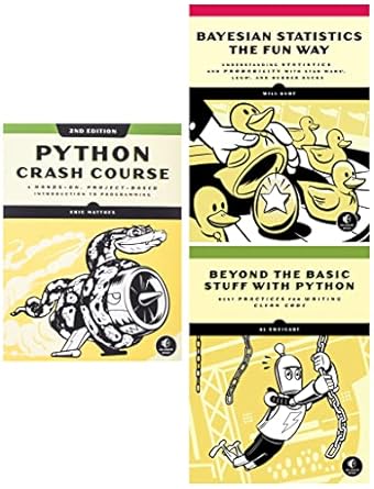Python Crash Course, 2nd Edition & Beyond the Basic Stuff with Python ...