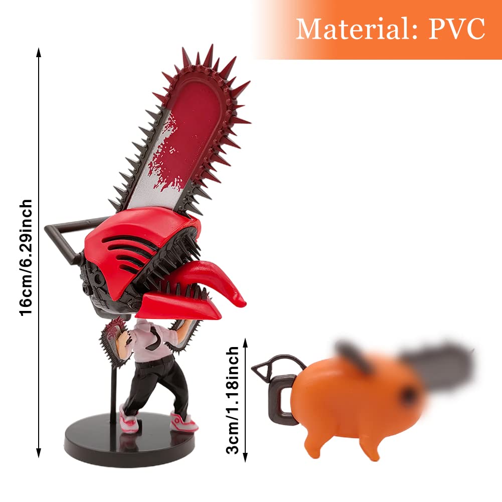 Funko Pop! Keychain Pochita - Chainsaw Man - Porte-clés Vinyle 11.7cm - Produit Officiel - Cadeau Anime