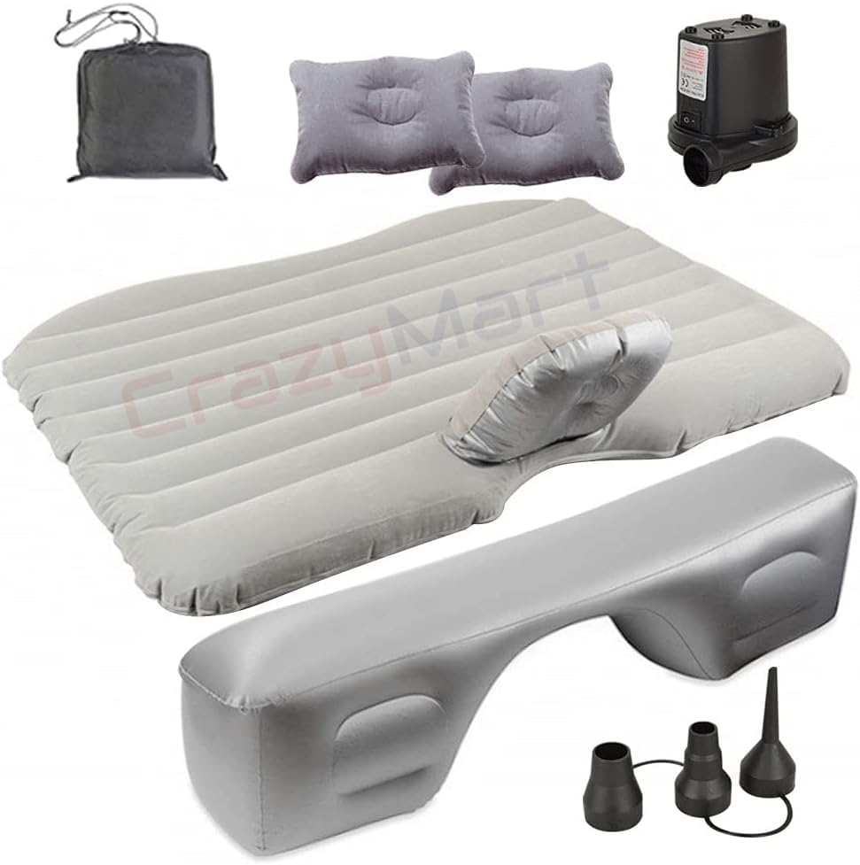 See full amazon price history chart for CrazyMart Made Heavy Quality Inflatable Car Air Mattress Bed for Back Seat Kids Adults Sleeping/Travel Trips Camping Picnic Hiking Pool Home Other Outdoor Activities / 2 Neck Pillow (Grey) CrazyMart Made Heavy Quality Inflatable Car Air Mattress Bed for Back Seat Kids Adults Sleeping/Travel Trips Camping Picnic Hiking Pool Home Other Outdoor Activities / 2 Neck Pillow (Grey) (B0CRHRRNGV) Amazon Price History, Amazon Price Tracker
