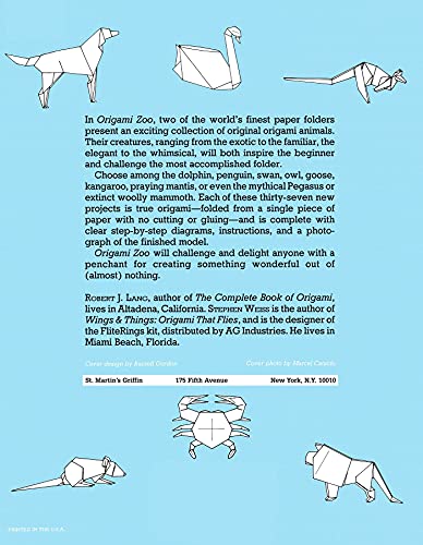 Origami Zoo: An Amazing Collection of Folded Paper Animals - Image 2