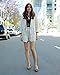 The Drop Women's Natural Oversized Double Breasted Linen Blazer by @paolaalberdi, M