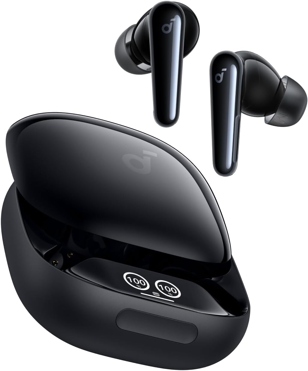 soundcore Liberty 4 Pro by Anker Wireless Earbuds with Noise Cancelling, 7 Sensors and ANC in Real Time, 2 x Fast Charging, Studio Level Hi-Fi Music, Clear Calls with 6 Microphones and AI