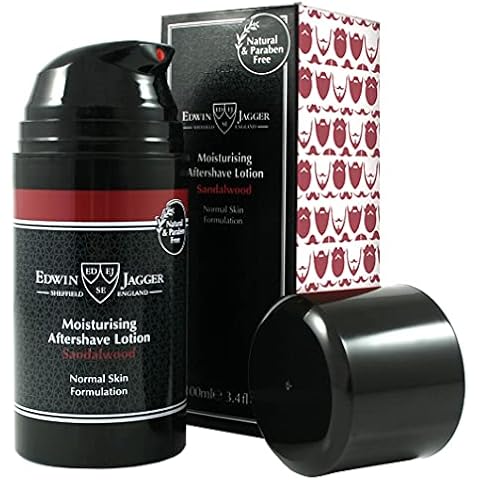 Edwin Jagger Natural Aftershave Lotion - Sandalwood Cover