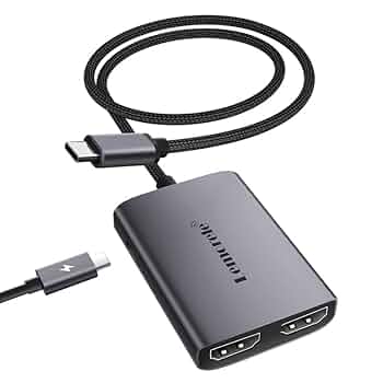 ポータルモニターブラック USB-C HDMI MacBook Air Amazon | Anker USB-C & HDMI ケーブル (1.8m ブラック)【4K