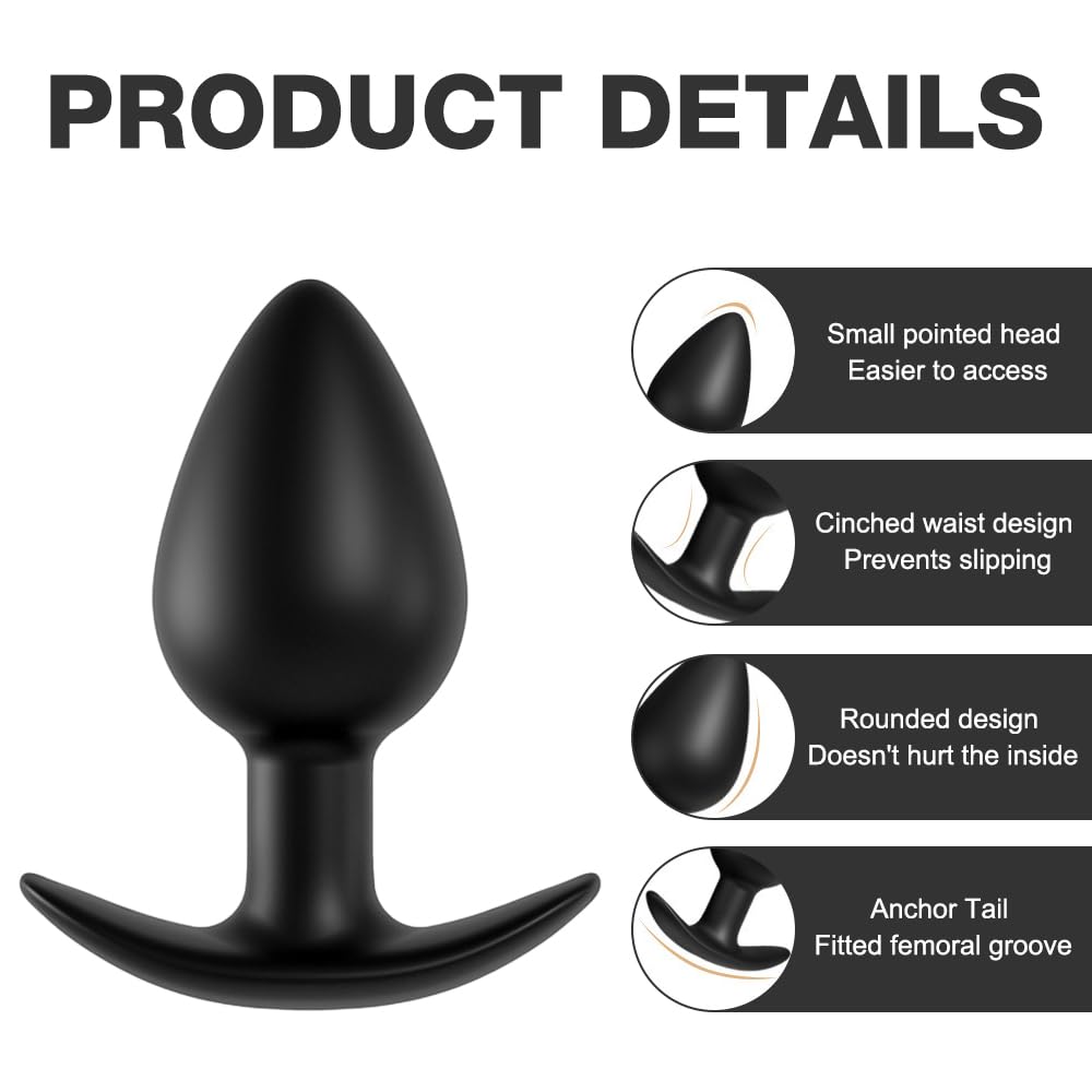 Juego de tapón anal de electrochoque, tapón anal electro, consolador pequeño, juguete sexual con corriente de estimulación para hombres, electroestimulación sexual