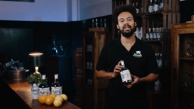 Breaks BLAU PAUSE Gin I Einzigartiger blauer Gin mit Lavendel & frischen Zitronen I Geschmack: Mild mit fruchtiger Note… – Bild 8