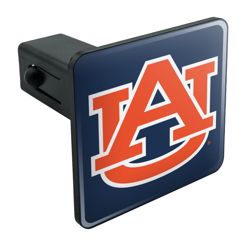 Graphics & More Auburn University Tigers Primary Logo Tow Trailer Hitch Cover Plug Insert 1 1/4 inch (1.25