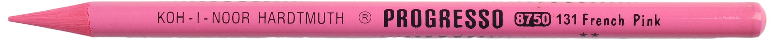 KOH-I-NOOR 8750131007KS Woodless Coloured Pencil - French Pink (Pack of 12)