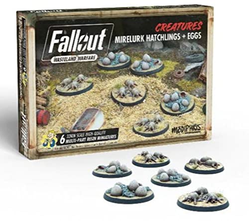 Fallout Wasteland Warfare Mirelurk Hatchlings résout le manque d'ennemis organiques sur vos plateaux