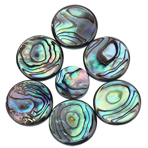 Botão de chave de saxofone, 9 peças práticas de concha de abalone SAX, para saxofone soprano, alto e