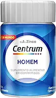 Centrum NOVO Homem Multivitaminico Diário com Magnésio, Vitamina D e Vitamina B12, 30 Comprimidos