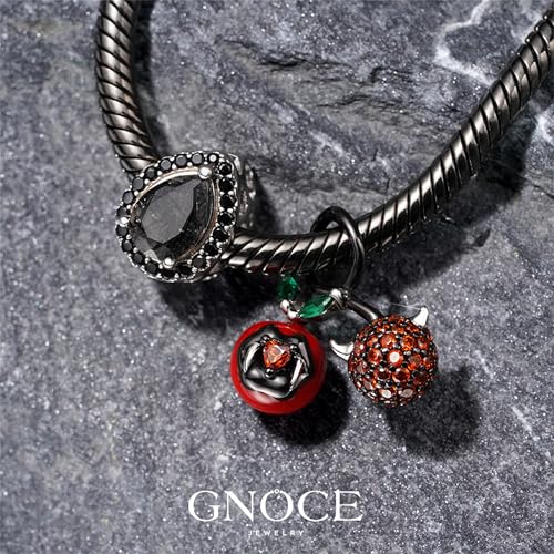 Image of GNOCE Food Themed Charm Beads Fit Charm Bracelet Necklace for Women