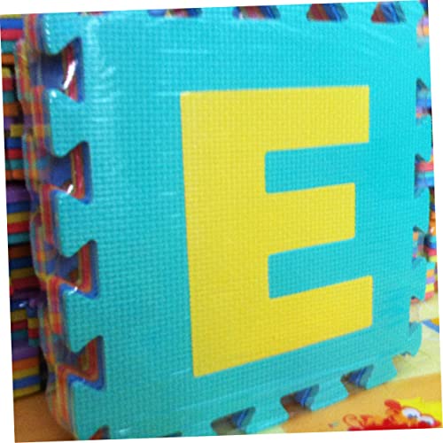 KOMBIUDA 10 Stks Baby Vloer Speelkleed Baby Speelkleed Kids Vloer Kussen Baby Vloermat Baby Kruipen Mat Baby Grijpende Vloermatten Stiksels Gamepad Puzzel Mat Tapijt Kind Eva Speelkleed - Afbeelding 6