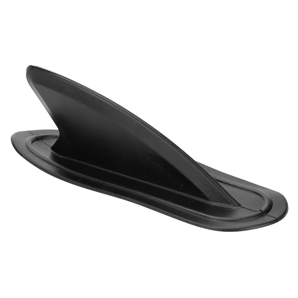 Demeras Aleta de Tabla de Surf PVC Surfing Side Water Aleta para natación Paddle Boarding Negro
