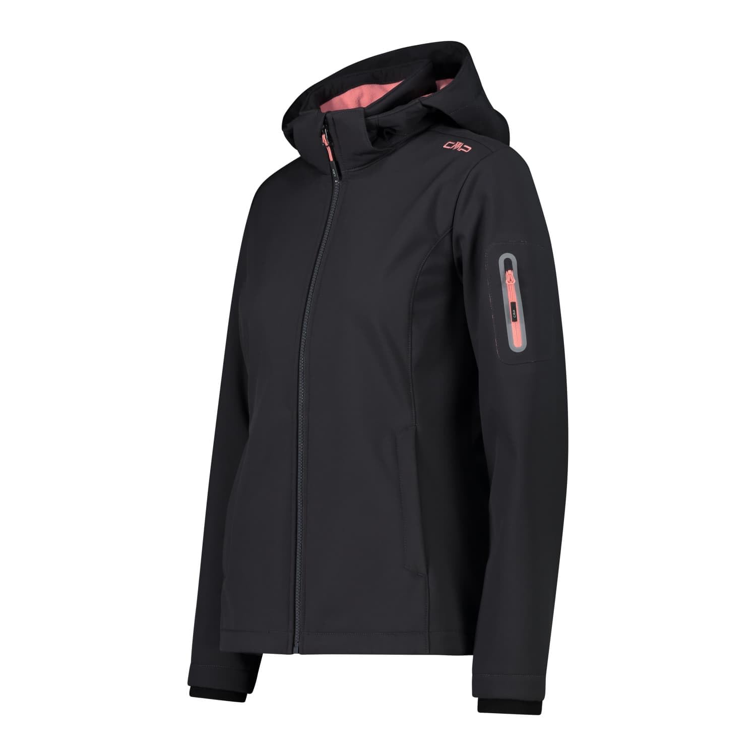 CMP Giacca In Softshell Da Donna Con Cappuccio Removibile