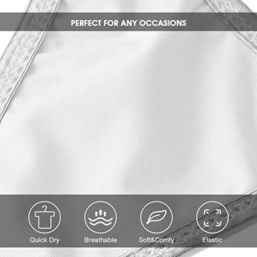 Bodiy Metallic Shiny Bodysuit Cutout One Piece Swimwear High Leg Cut Backless Bathing Suits Party Tank Top For Women (Silver) #TOP6