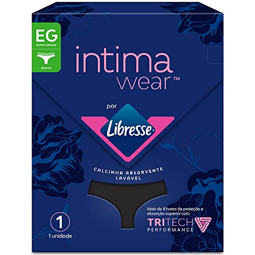 Calcinha Absorvente Lavável Libresse Tamanho EG, Libresse, Eg