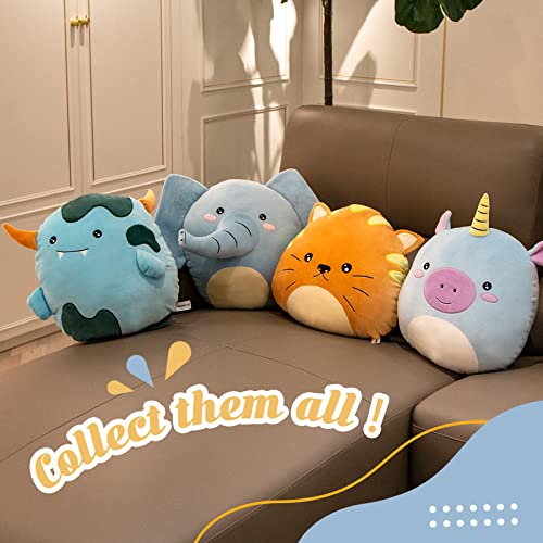 Cozyworld 15‘’ Cute Monster Stuffed Animal Plush Pillow Super Soft Sofa Cushion Stretchy Plushy Toy Decors Birthday Valentines Gifts #TOP4