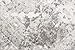 TAPISO Valley Teppich Kurzflor Vintage Creme Weiß Grau Dunkelgrau Rahmen Design Used Effekt Meliert Verwischt Wohnzimmer Schlafzimmer ÖKO-TEX 160 x 220 cm