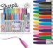 Sharpie Electro Pop Permanent Markers, Fine Point, Assorted Colors, 24 Count