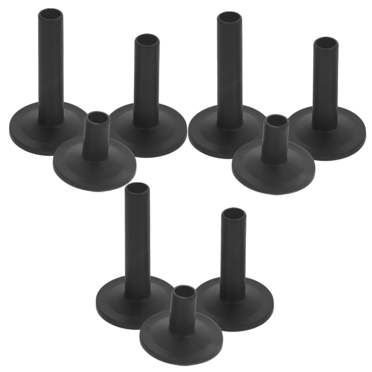 CIMAXIC Cymbal Sleeves Drum Sleeves Set 9pcs Plastic Cymbals Drum Hardware Pack