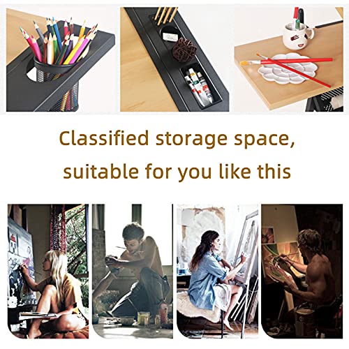 Height Adjustable Drafting Table Drawing Table Artist Desk Tilted Tabletop Art Craft Desk Watercolor Paintings Sketching Work Station