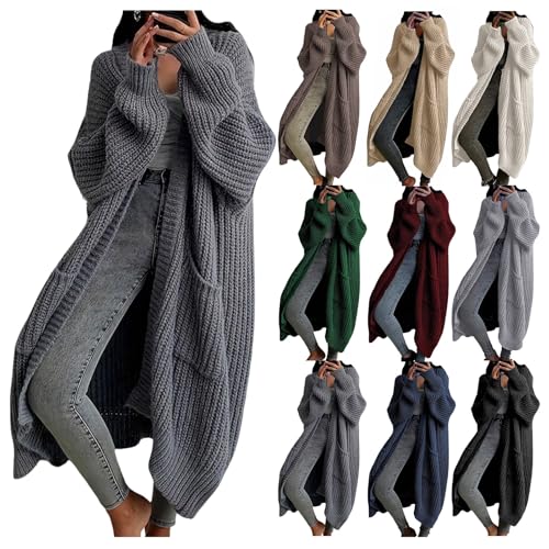 Womens Long Cardigan Sweaters Open Front Cardigan...