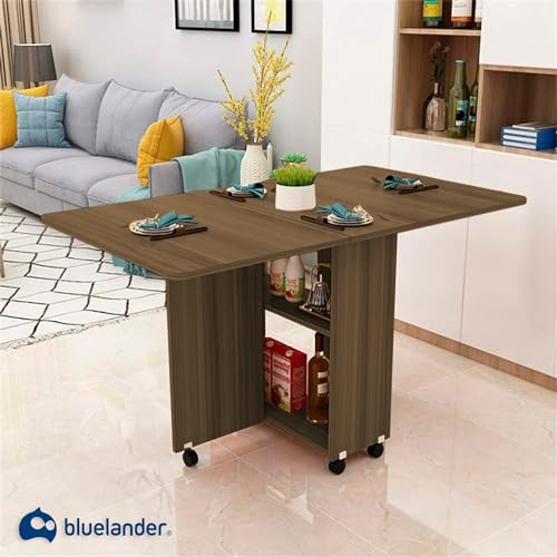 La mejor comparación de Mesa Plegable de Madera Walmart - solo los mejores. 2 Mesa Plegable de Madera Walmart marca Bluelander (2)