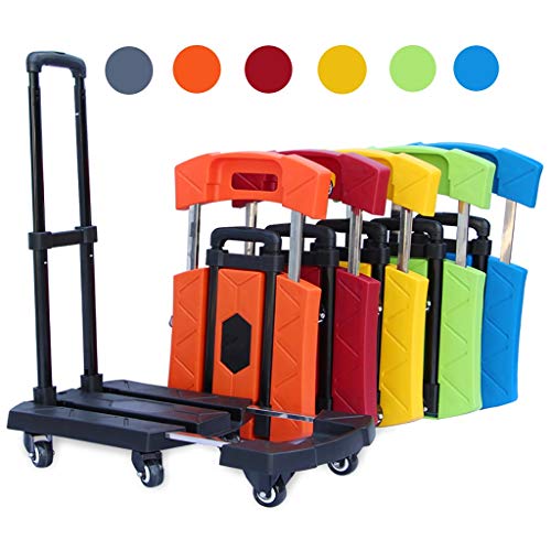 Carretilla plegable con ruedas 5 y capacidad 200 kg miniatura 5